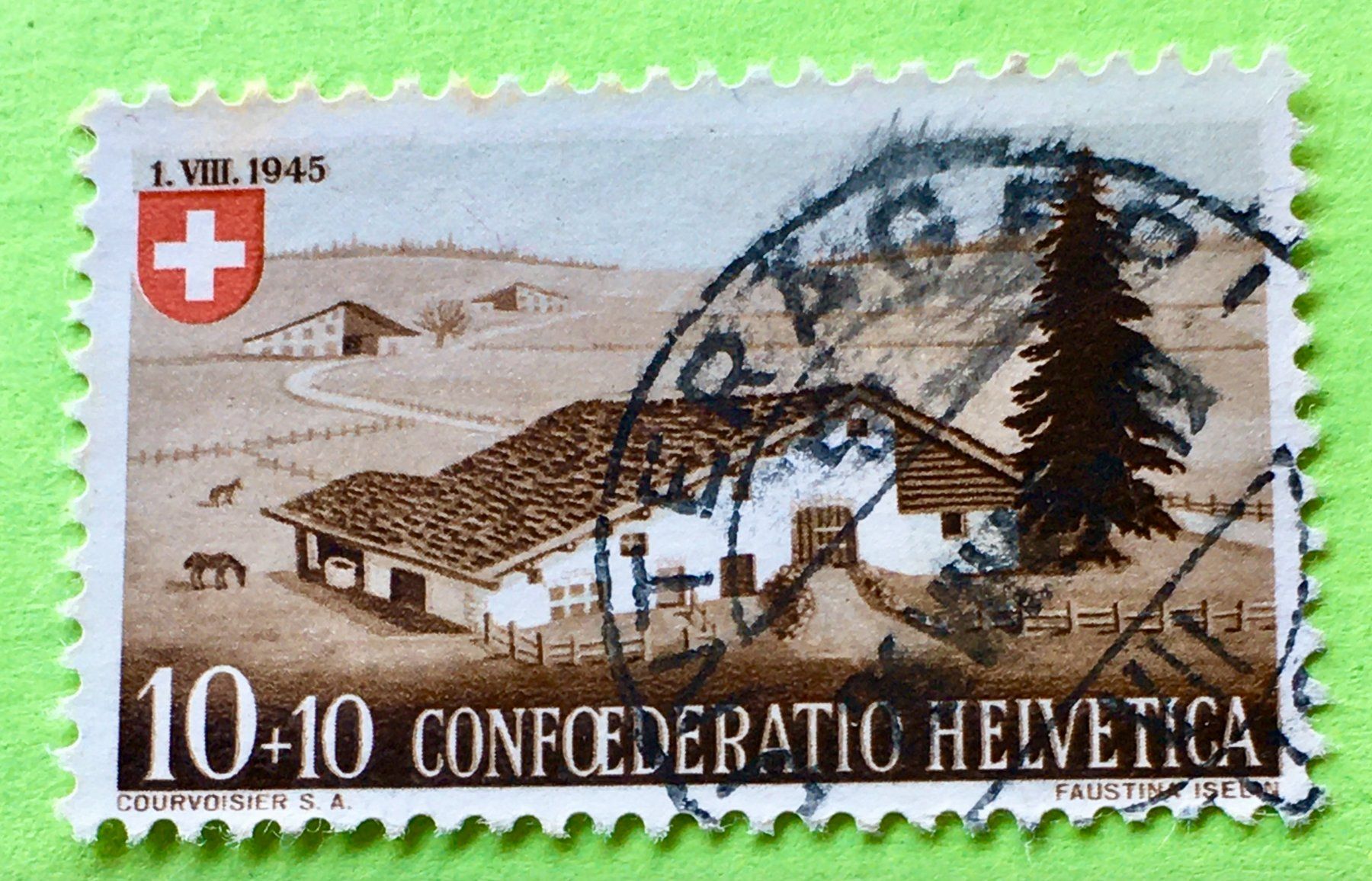 Tutti i francobolli: Nr.B 27 GESTEMPELT 1945   – Usato da Aarau venduto da Billa007