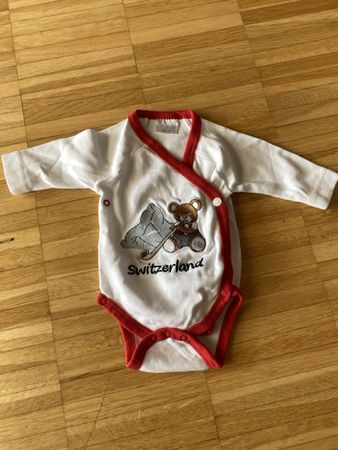Switzerland Baby Long Sleeve Bodysuit Romper size 0-3 months