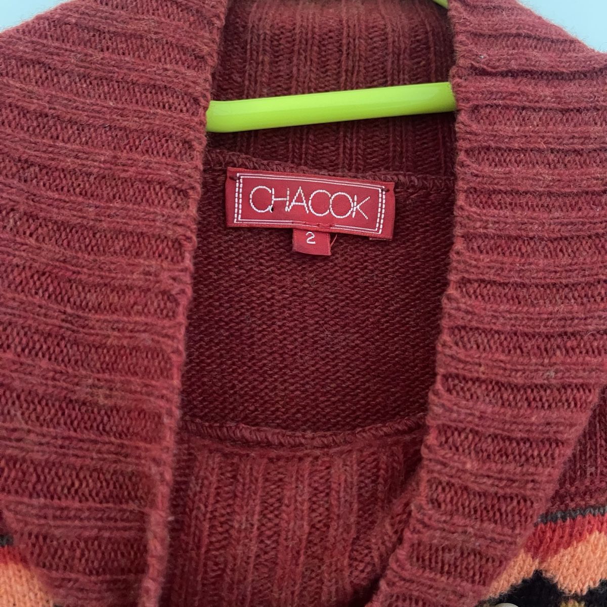 Pulls & Sweat-shirts: Vintage Chacok Pullover Damen gr. 2 Strickmuster – D'occasion à Bern par dek_7bjd 2