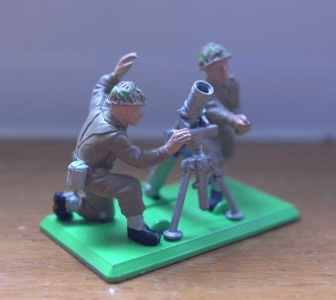 PHOTO DE SOLDATS Allemands Waffen section en tenue de combat. EUR 7,90