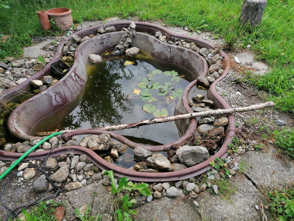 Gartenteich Kunststoff Schale Kaufen auf Ricardo