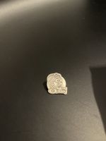 Oakley Pin Badge Metal Silver Tone Unworn Condition
