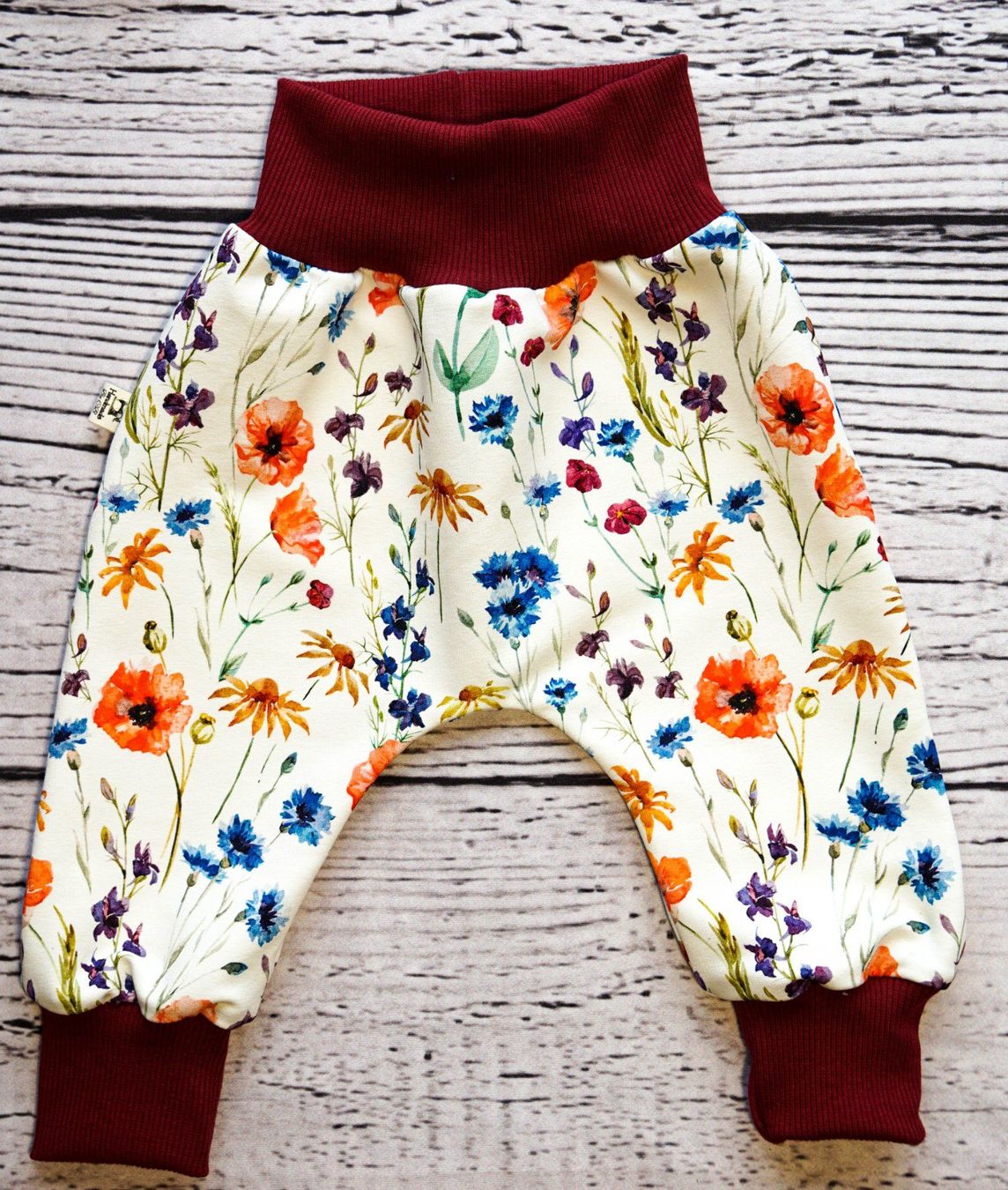 Hosen: Sweat Pumphose mit Blumen Gr.50/56 - NEU – Neu und originalverpackt aus Zürich von sambaum 1