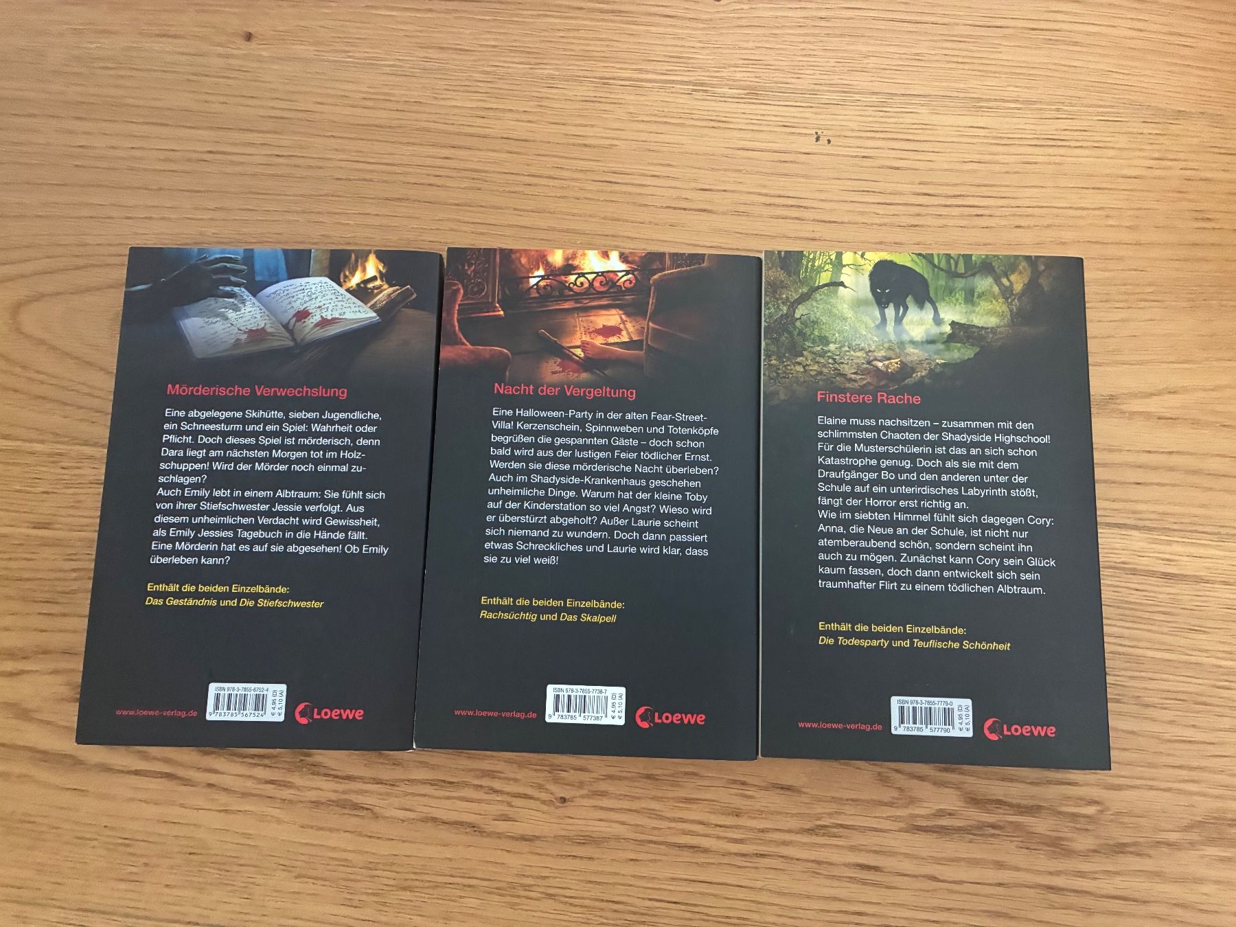 Libri: FEAR STREET - 3 Bänder – Usato da Dielsdorf venduto da aid_6lk7 2