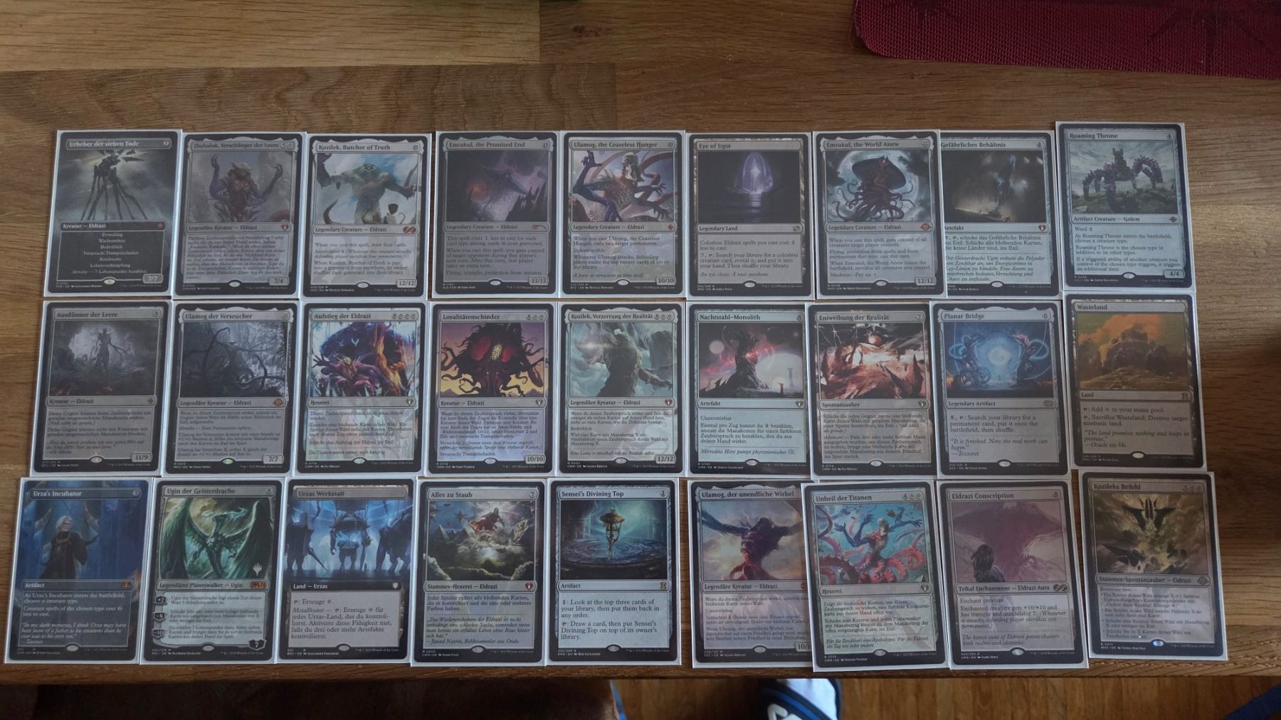 Magic The Gathering Sammelbilder & Trading cards: Mtg Top Eldrazi Commander Deck – Neu (gemäss Beschreibung) aus Buchs SG von Remomoses