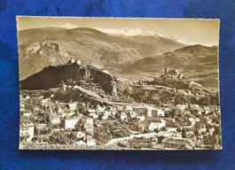 Ansichtskarte Sion, vu générale, gest. 1964