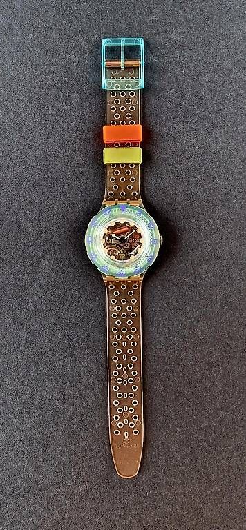 Orologi: Swatch Scuba 200 Jelly Bubbles SDK104 – Usato da Bassersdorf venduto da Zwoebschi