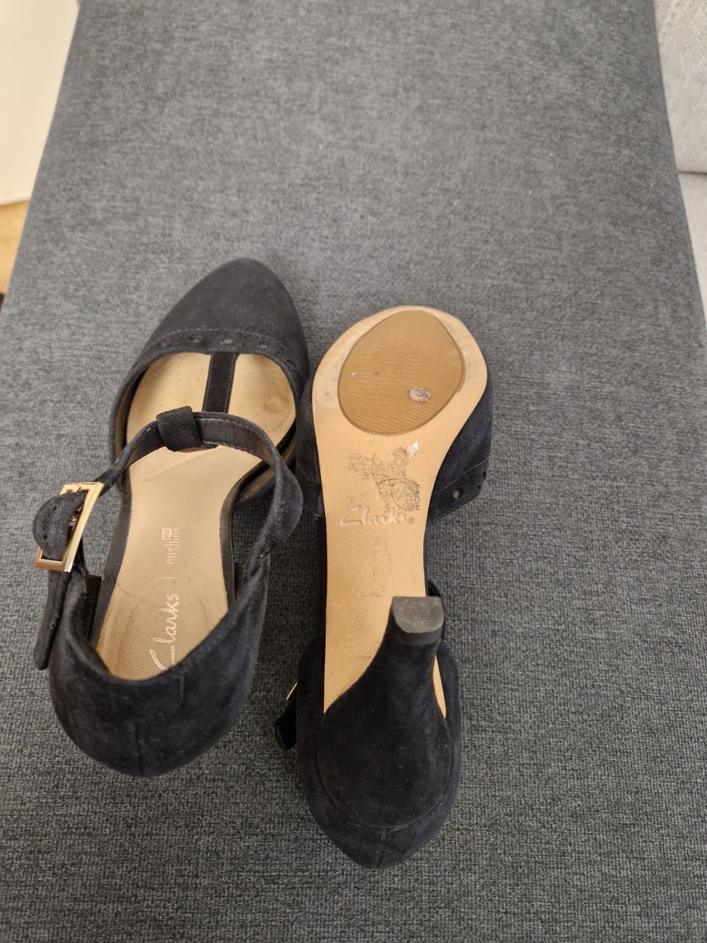 Clarks Damenschuhe: Elegante Clarks Wildlederschuhe Gr. 38 – Neu (gemäss Beschreibung) aus Glattbrugg von mas_75t2 3