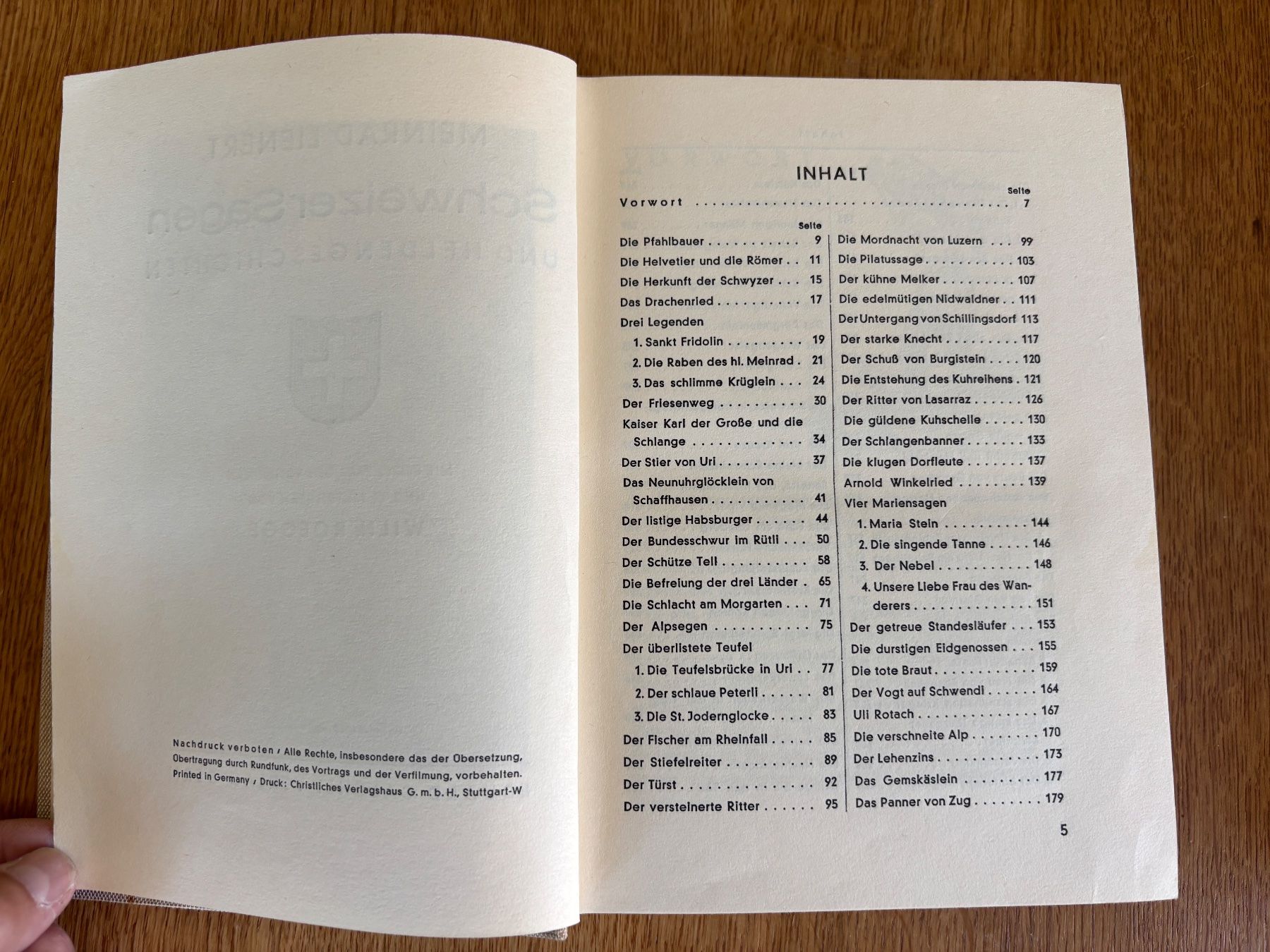 Libri: Schweizer Sagen und Heldengeschichten - Meinrad Lienert – Usato da THERWIL venduto da Fcbbasel 3