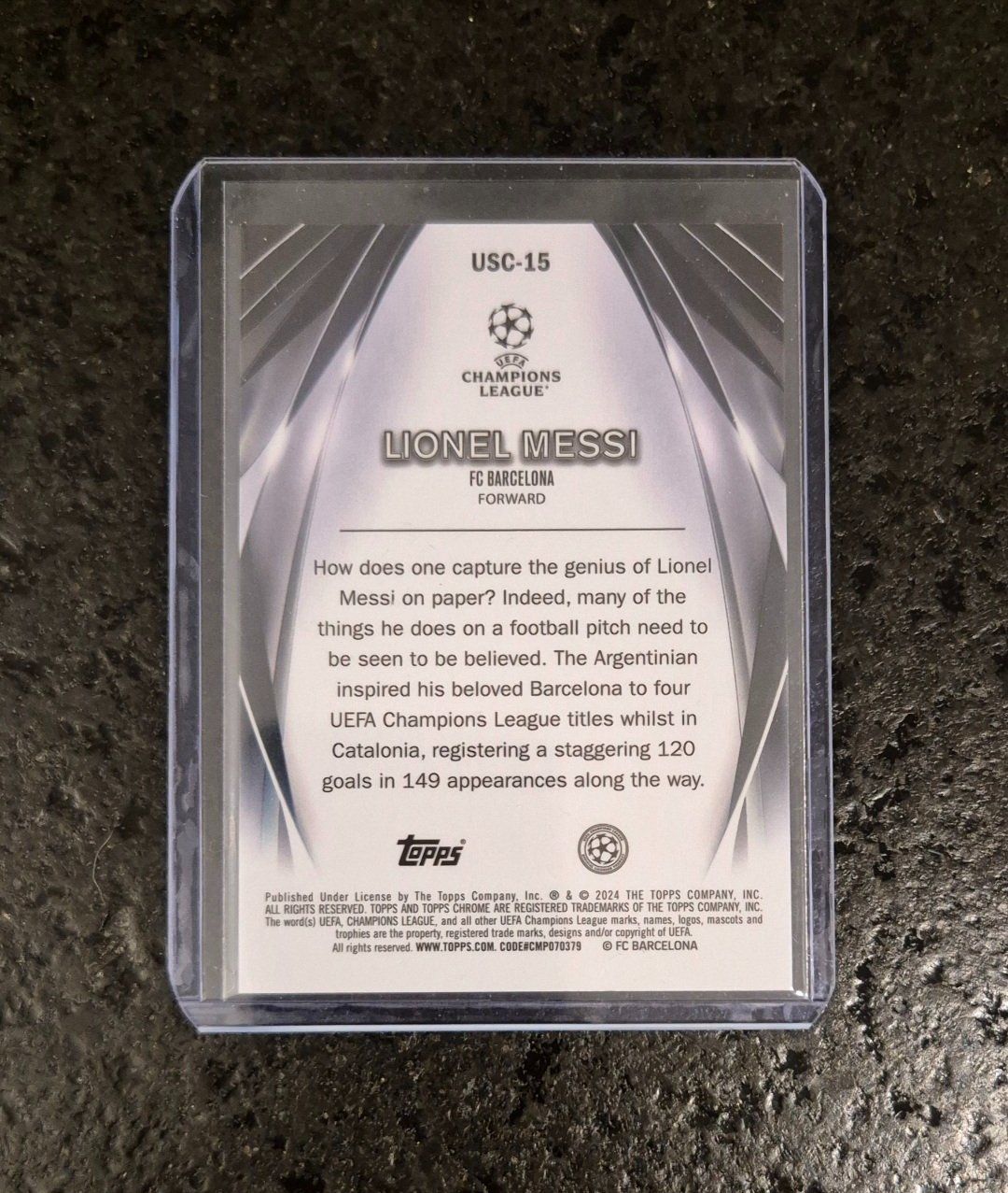 Topps Sammelbilder & Trading cards: Lionel Messi /150 - Barcelona - Topps – Neu (gemäss Beschreibung) aus Burg AG von Danoe 1