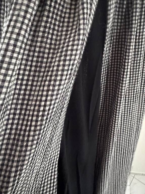 Robes: Langes Schwarz/Weiss kariertes Kleid  – D'occasion à Hütten par bri_kkp6 3