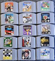 15 N64 Spiele