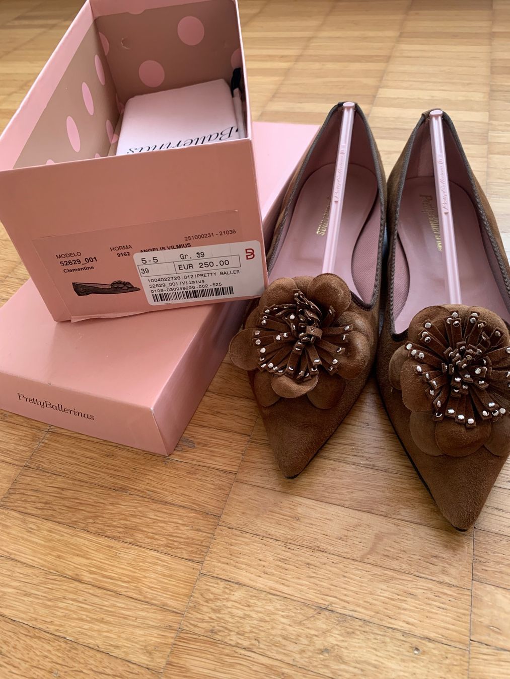 Damenschuhe: Pretty Ballerinas Wildleder Gr. 39 – Neu (gemäss Beschreibung) aus Liestal von FaustaS 3