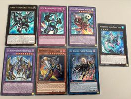 Yu-Gi-Oh! - Karten (07 Stk.) Englisch - guter Zustand