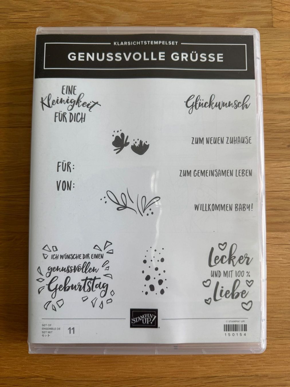 Stampin' up! Timbri: Genussvolle Grüsse von Stampin Up / A – Usato da Neukirch (Egnach) venduto da muolen