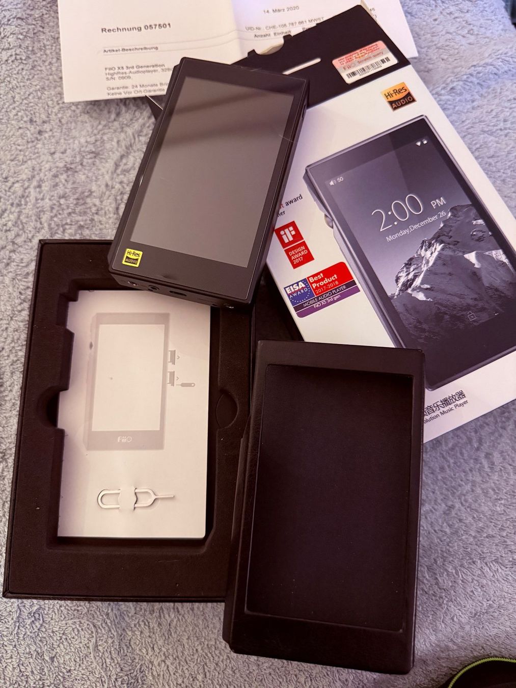Lettore multimediale portatile: FiiO X5 3rd gen Musikplayer – Usato da Eiken venduto da nase43 1