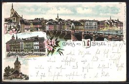 Litho Basel, St. Johann-Tor, Marktplatz,