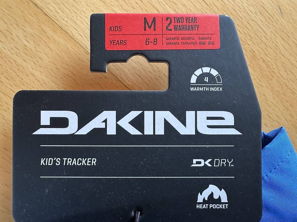 Dakine Guanti: Dakine Tracker, Kinder Ski-Fäustlinge, NEUWARE – Nuovo e nell'imballaggio originale da Zürich venduto da Deluxe123 4