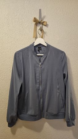 Vero Moda Blouson Jacke, Graublau, Grösse M