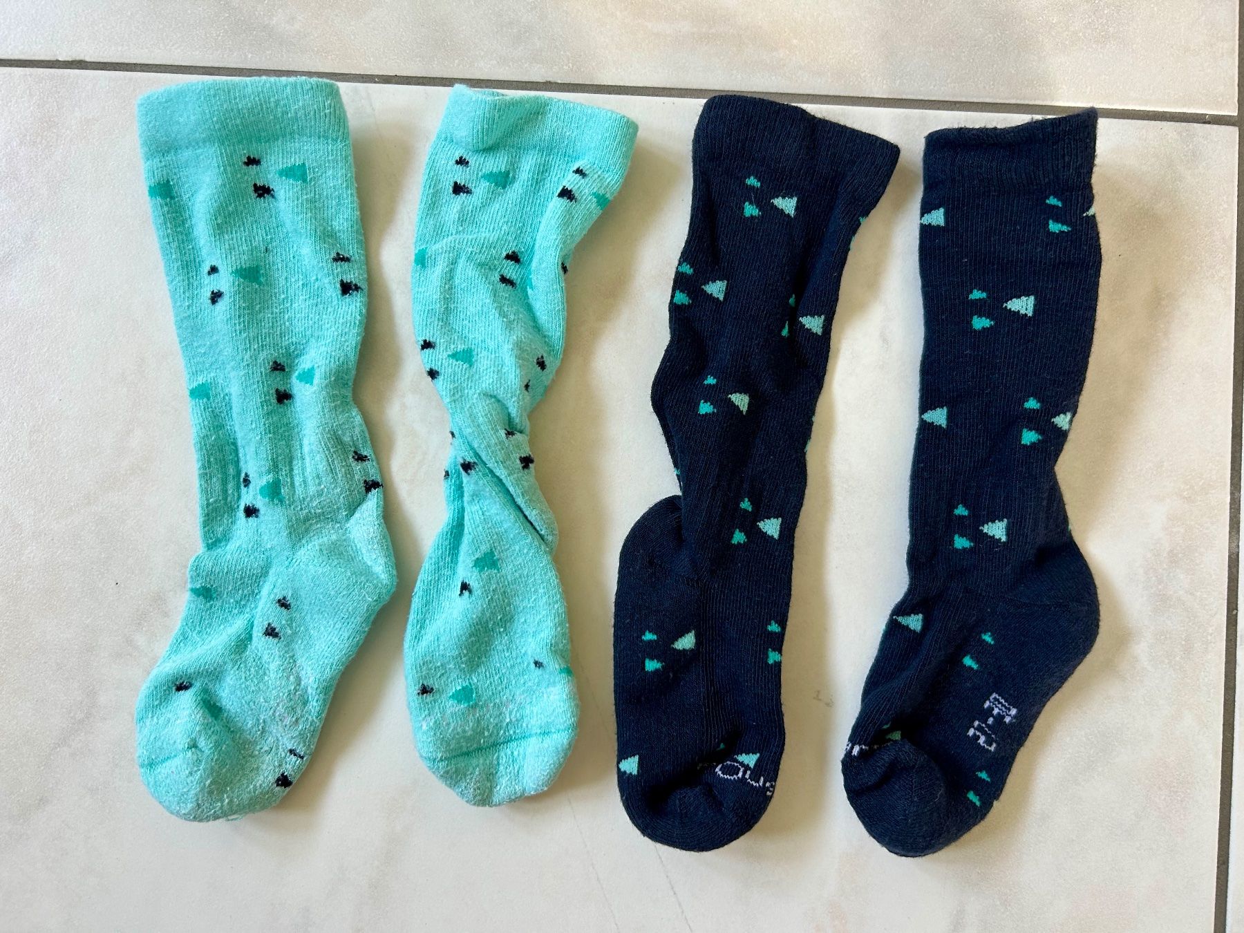 Decathlon Calze per bambini: Decathlon riding/hiking socks gr. 27-30 – Usato da Rüti ZH venduto da JB_8630