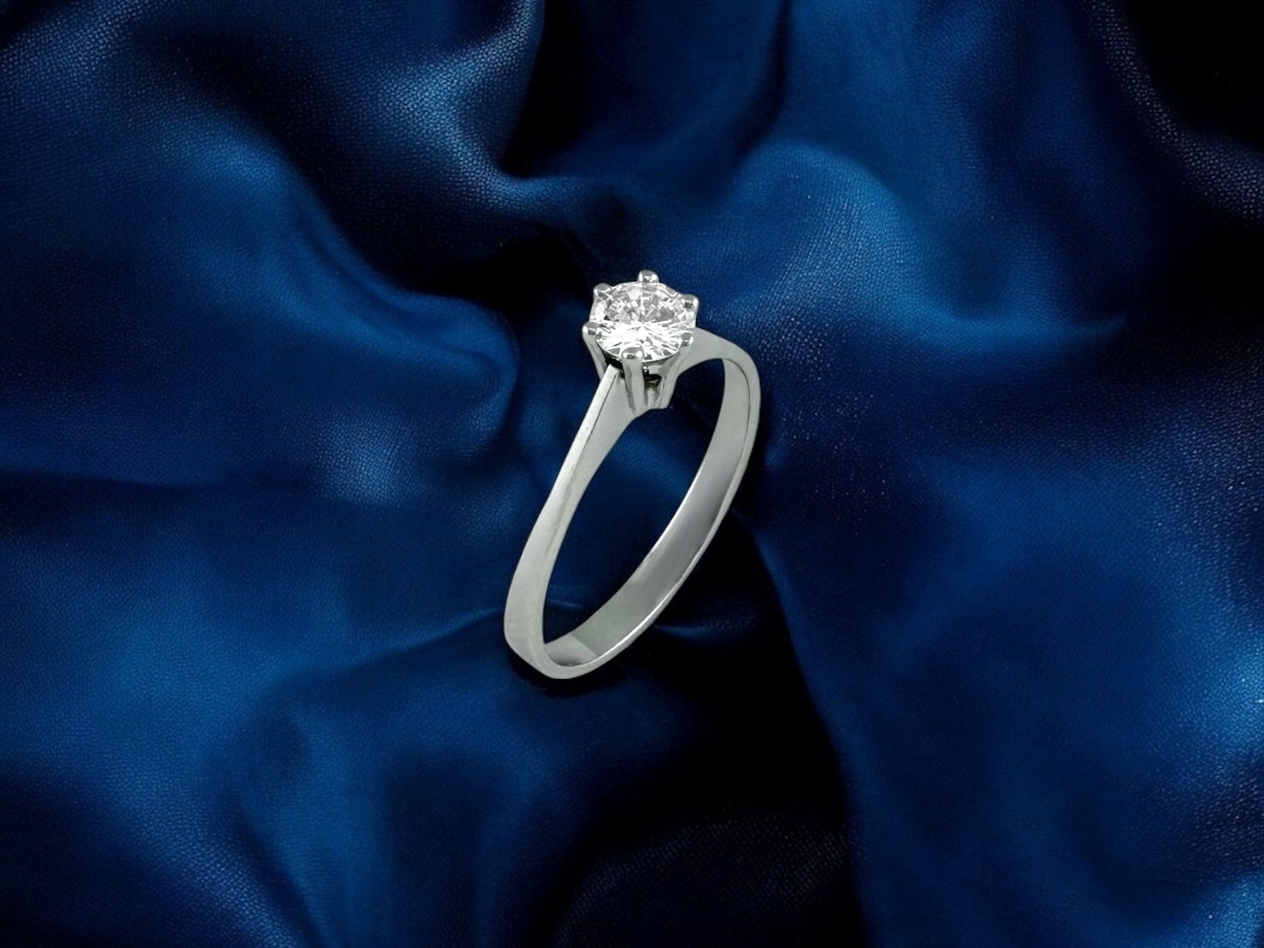 Anelli: Diamant - Ring, ca. 0.53 ct – Usato da Zuzwil SG venduto da artimmo 3