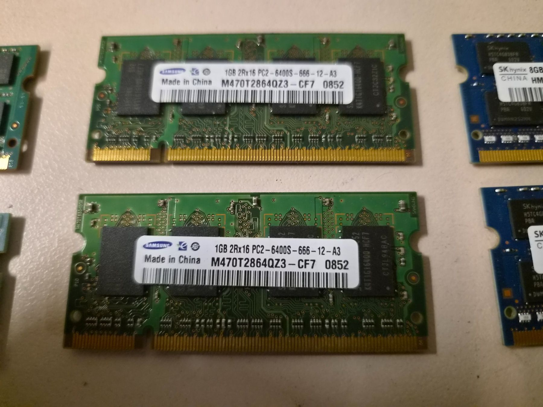 Memoria / RAM: Lot de barrette ram – Usato da Conthey venduto da greenday85 5