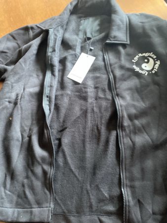 Daily Basis Studios Jacke schwarz mit Reissverschluss neu