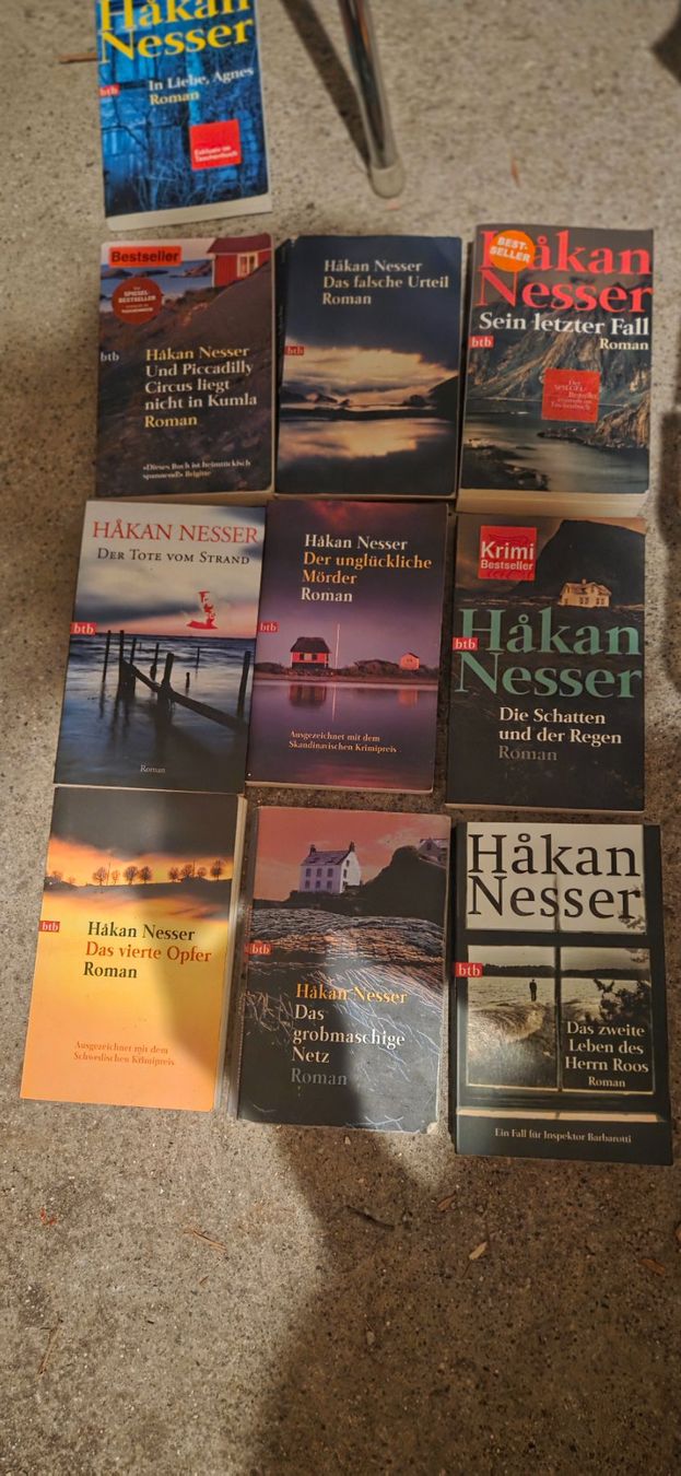 Livres: Hakan Nesser Bücherserie – D'occasion à Thun par monimoni80