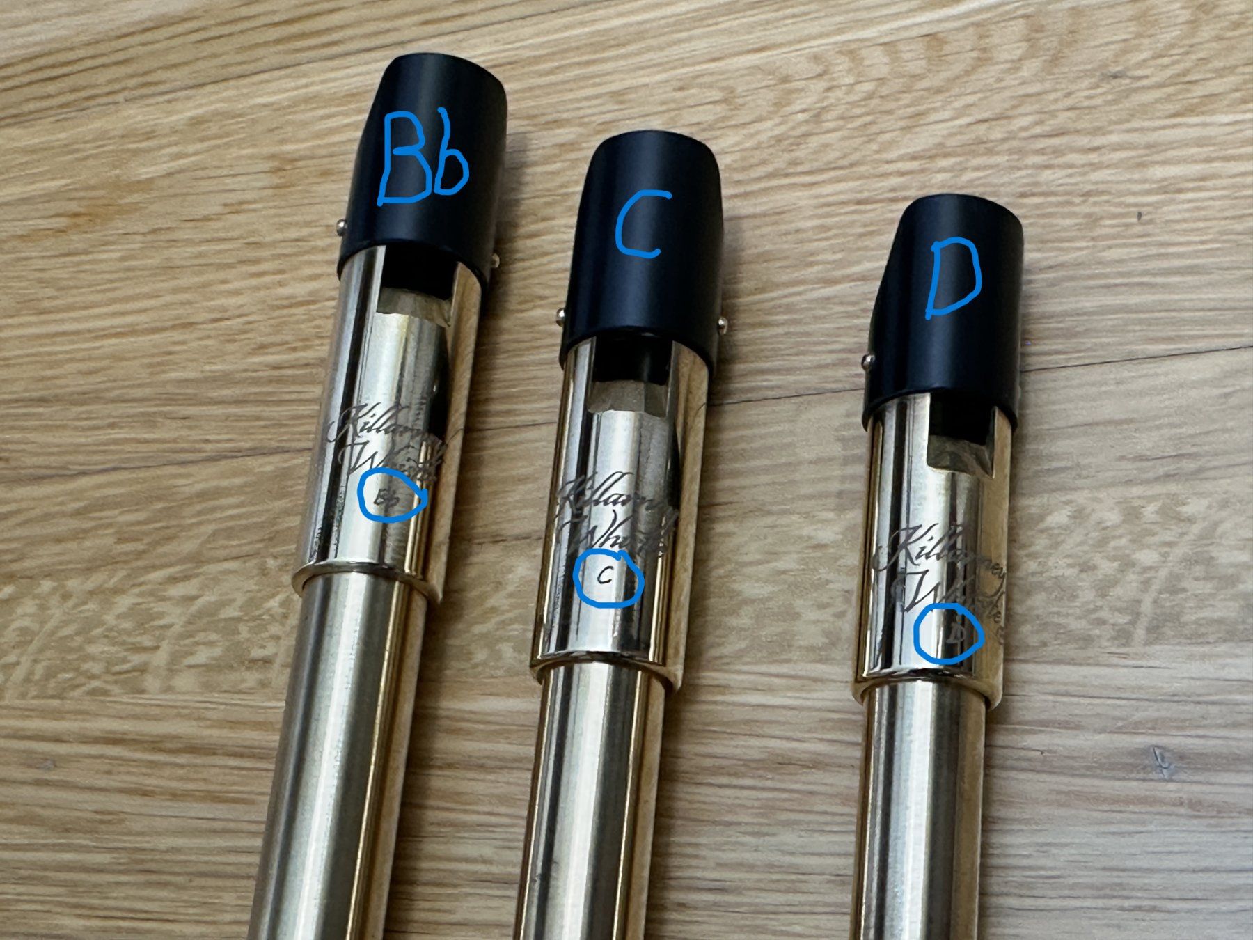 Strumenti musicali: Irische Tin Whistle Killarney C, mit Etui – Usato da Sursee venduto da Jos_9s92 2