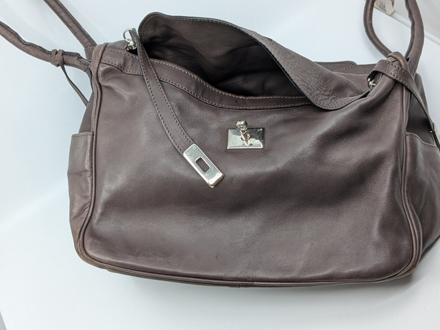 Borse da donna: Ledertasche Attilio Giusti Leombruni AGL – Usato da Emmen venduto da magelan 6
