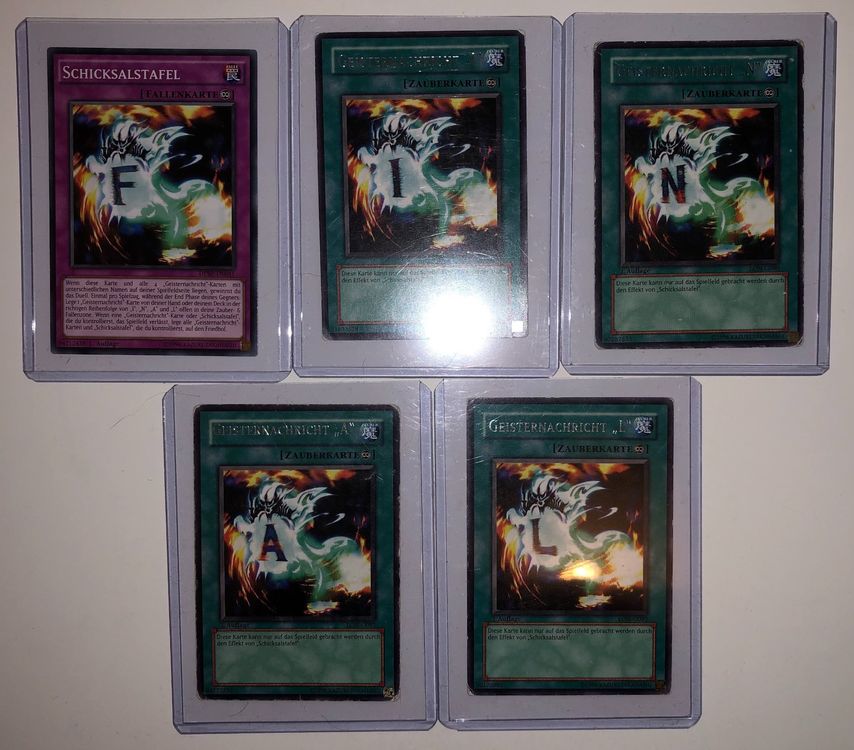 YuGiOh FINAL Komplett 1. Auflage Rare im TopLoader Kaufen auf Ricardo
