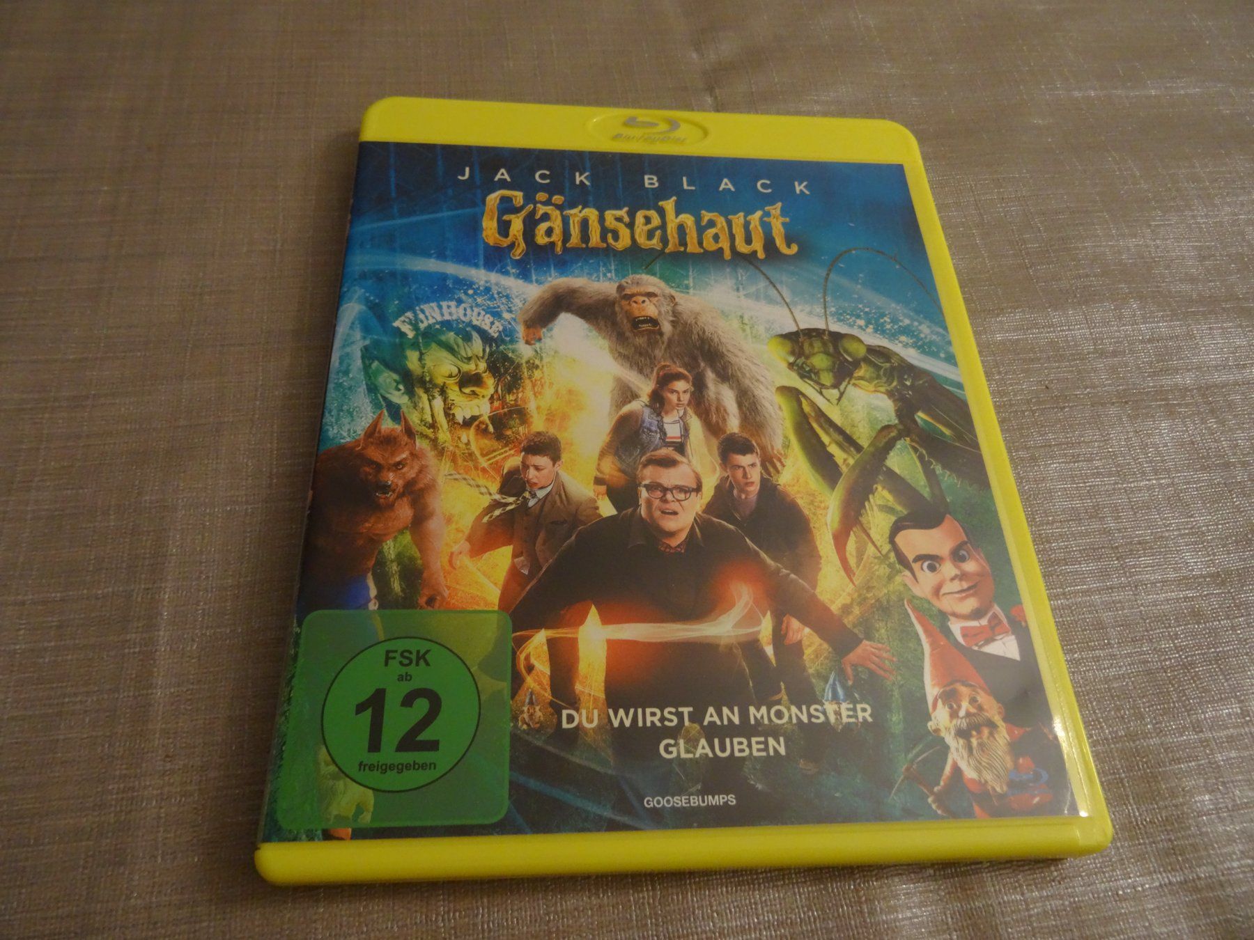 Tutti i DVDs: Gänsehaut - Jack Black, Blu-ray – Usato da Olten venduto da Disc-Verkauf