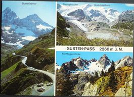 SUSTEN-PASS Sustenbrüggli mit Auto