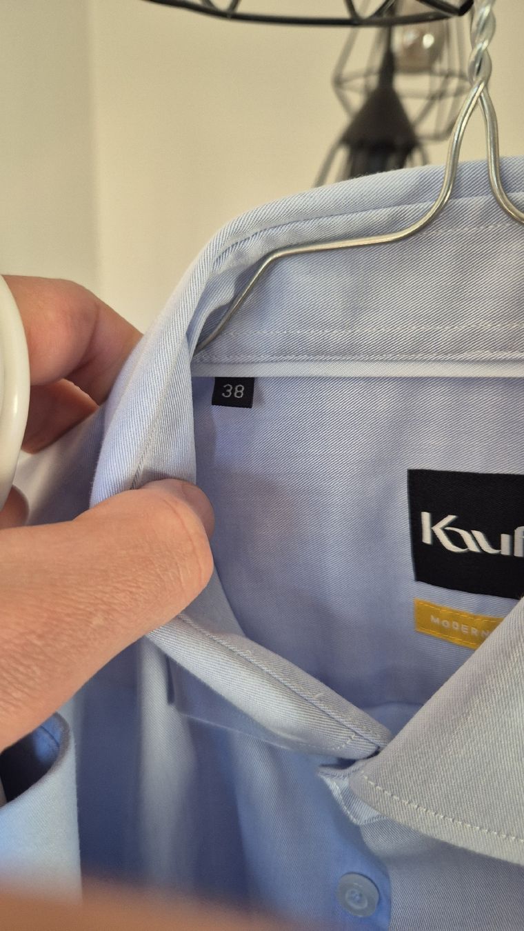 Hemden: Herren Hemden Hellblau Grösse 38 Langarm mit Brusttasche – Neu (gemäss Beschreibung) aus Würenlingen von F_Senn_86 6