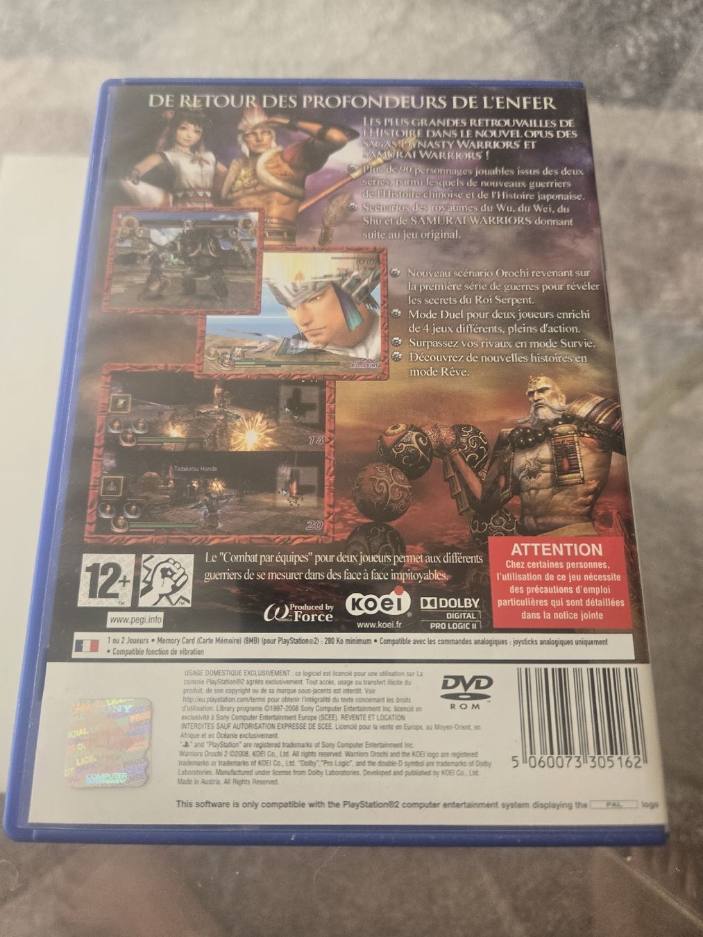 Giochi: Warriors Orochi 2 PS2 – Usato da Bussigny venduto da Kfdlt 1