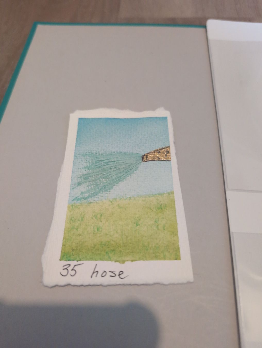 Dipinti: Aquarell original  – Nuovo e nell'imballaggio originale da Zürich venduto da cal_2zxq