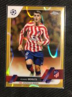 Topps Chrome Alvaro Morata Gold Lava 1:281