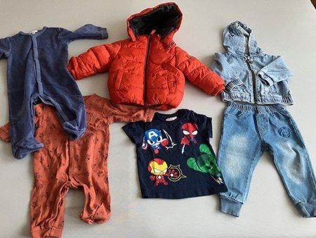 Lot de 5 vêtements garçon taille 80