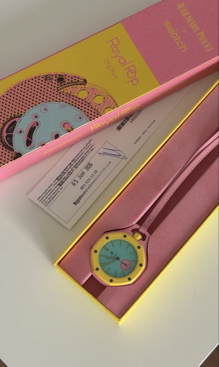 Swatch Orologi: Audemars Piguet x Swatch watch – Nuovo e nell'imballaggio originale da Paradiso venduto da viorea 2