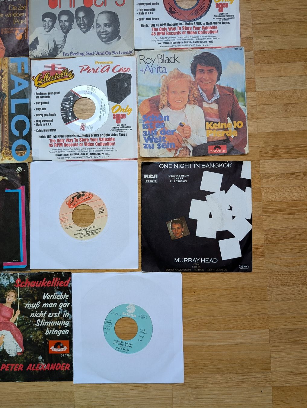 Schallplatten: Vinyl Singles Sammlung (24er-Set) – Gebraucht aus Widnau von angiel02 2