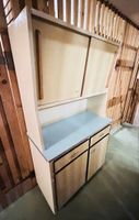 Vitrine Buffet Kche Geschirr 2 Tueren 2 Schubladen retro