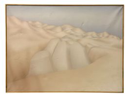 Laurent WOLF grande peinture abstraite huile sur toile