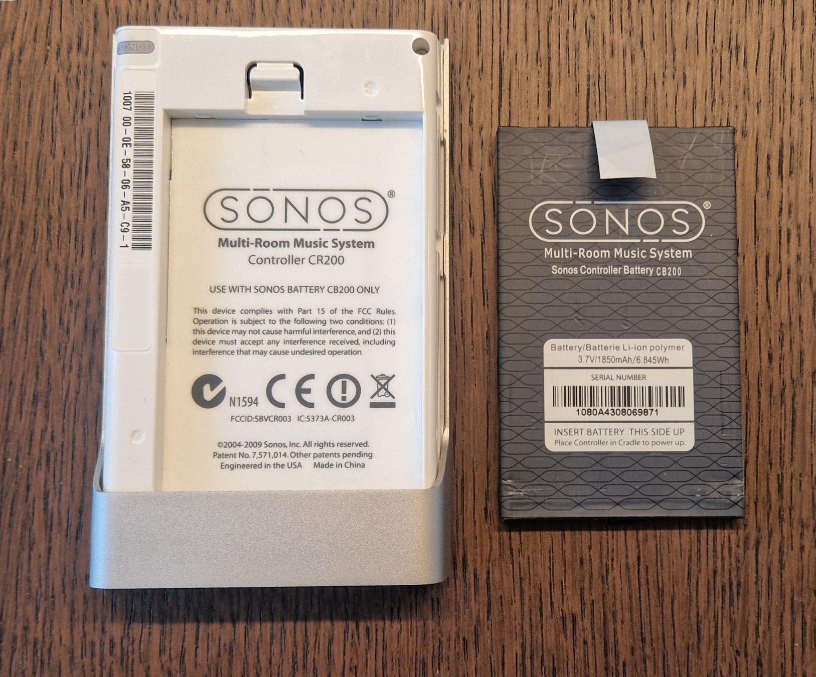 Sonos Telecomandi: Sonos CR200 Controller - Fernbedienung - KULT – Usato da Meggen venduto da dvd200 7