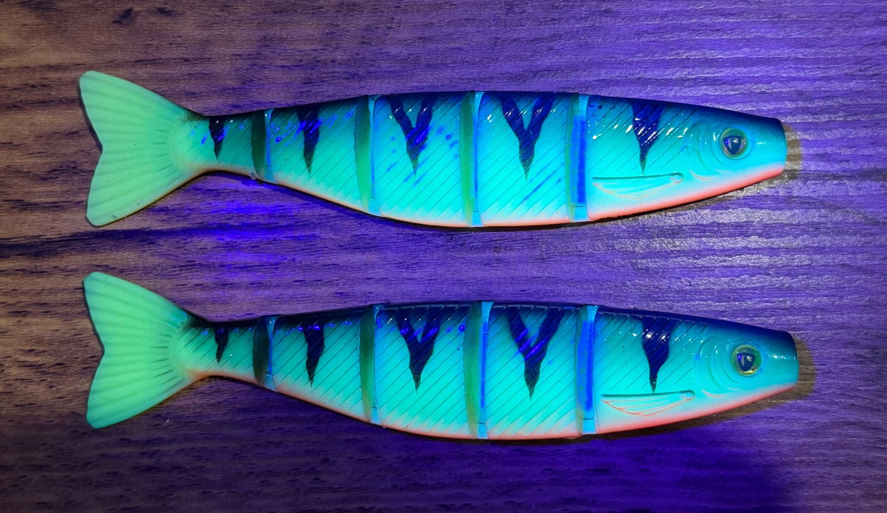 Esche: Fox Rage Pro Shad Jointed 2er Set - 14 cm – Nuovo e nell'imballaggio originale da Widnau venduto da Fishingtackle_Oggy 1