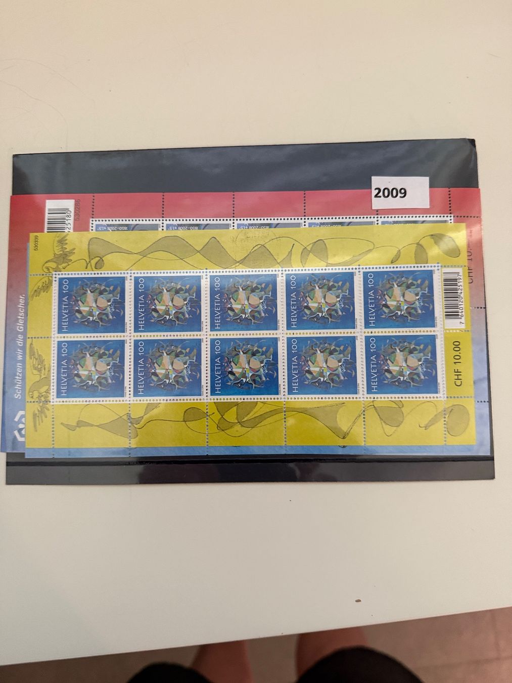Tous les timbres: Kleinbogen Schweiz postfrisch unter Nominal zu 90% – Neuf (Voir description) à Riet (Neftenbach) par Xedos0 4