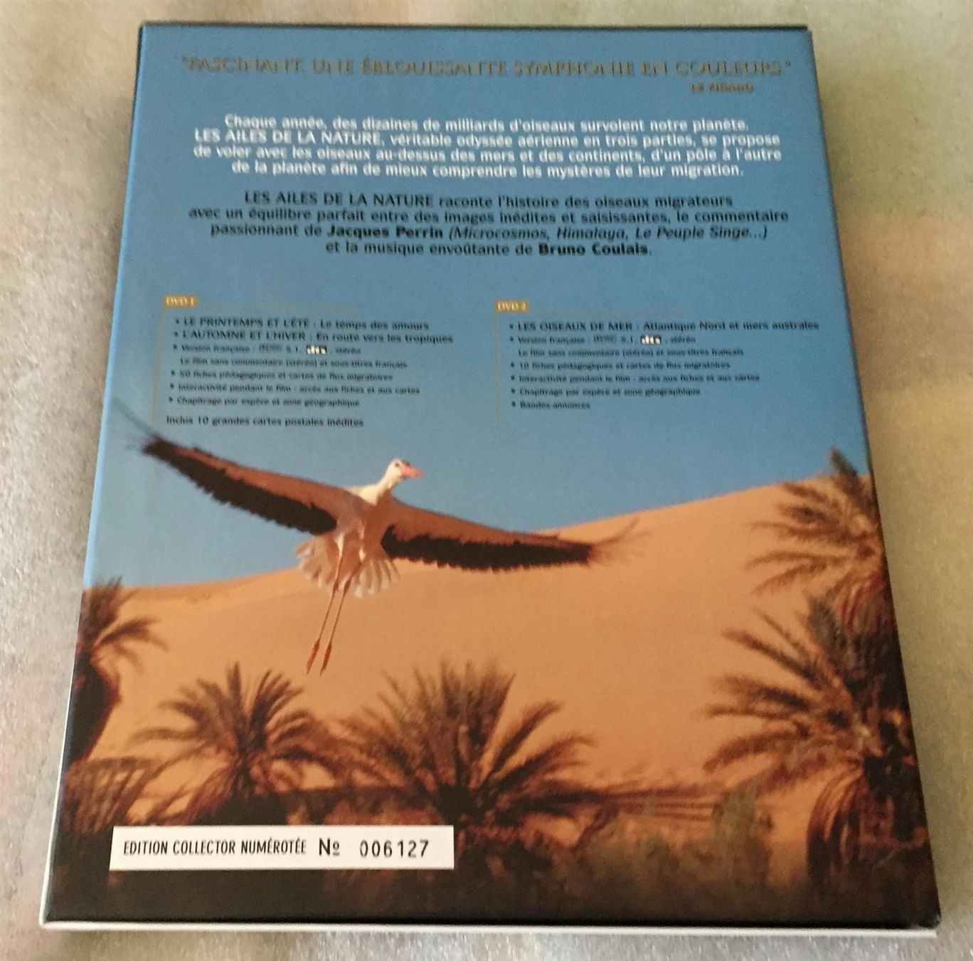 Alle DVDs: Jacques Perrin "Les Ailes de la Nature" Coffret Collector – Neu (gemäss Beschreibung) aus Genève von Cockattoo 3