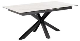 Esstisch Keramik Optik ausziehbar schwarz weiss neu