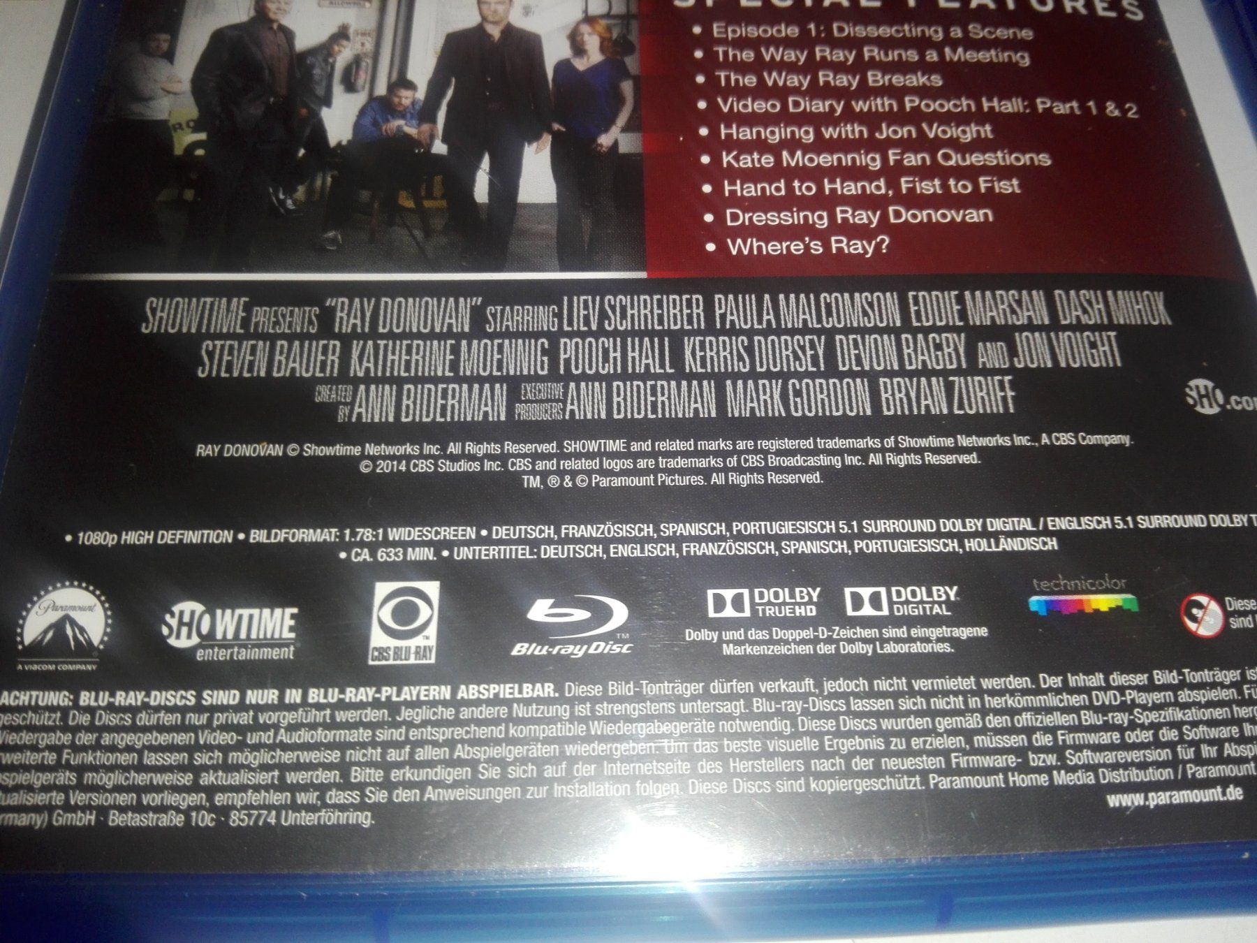 Tutti i DVDs: Ray Donovan  (Staffel 1 + 2)                    > 12-CD's < – Usato da St.Gallen venduto da elk2022 4