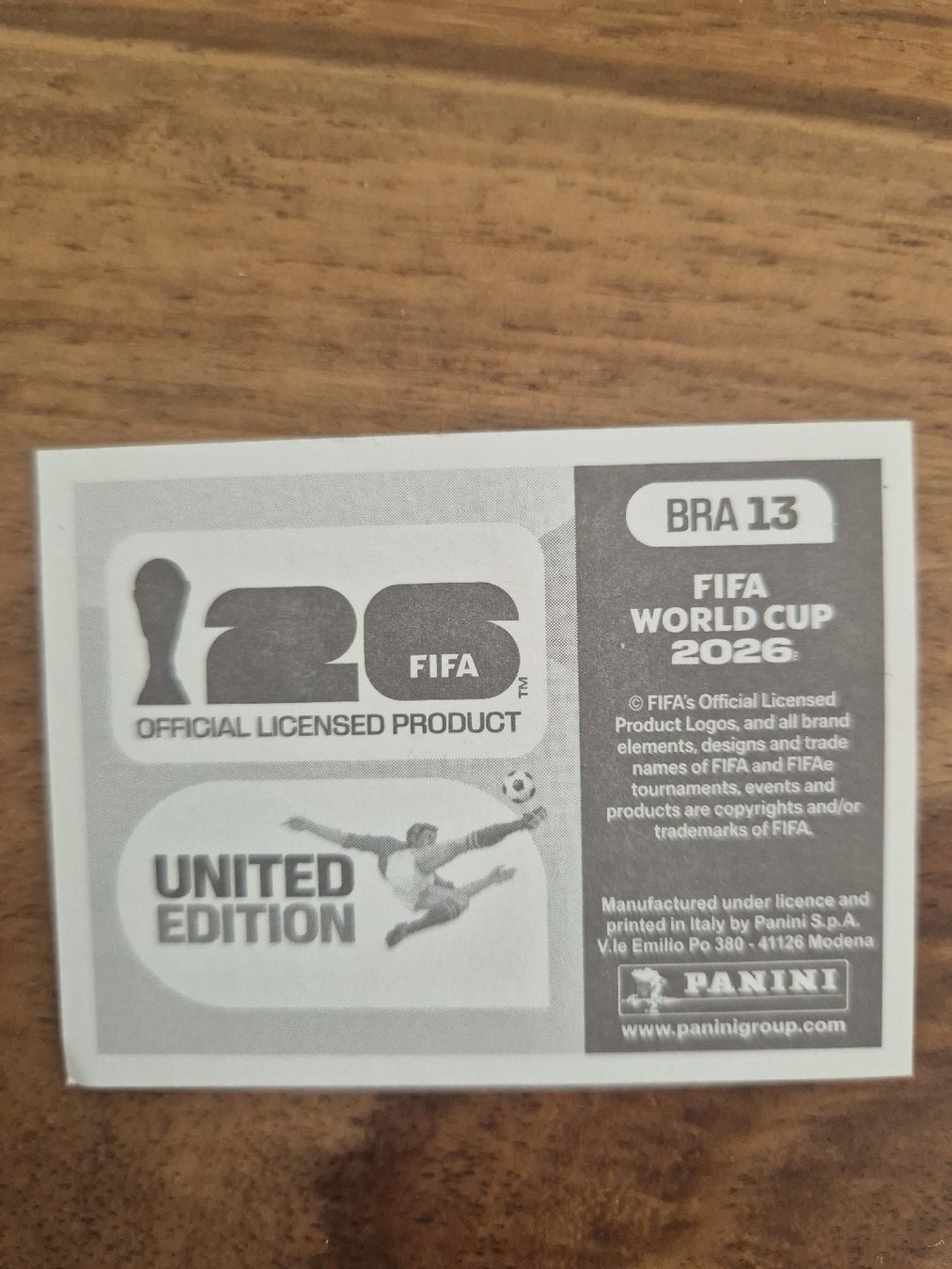 Panini Carte collezionabili: WM Panini BRA 13 – Nuovo (secondo la descrizione) da Volketswil venduto da 2000ra 1
