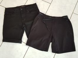 2 Paar kurze Hosen für Jungs, Jeans, Cotton, SMOG, Pull&Bear